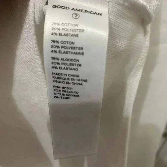 Good American Good Body Snap Henley Bodysuit - Picture 5 of 6